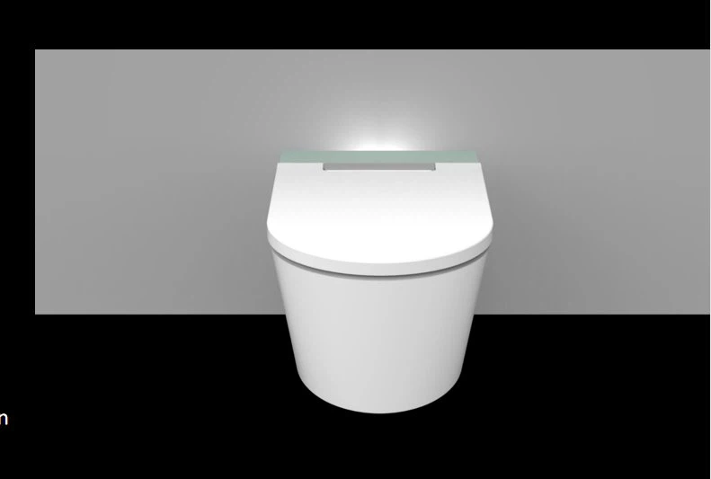 modern smart toilet